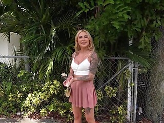 Thick dick dude dominates that juicy Latina pussy