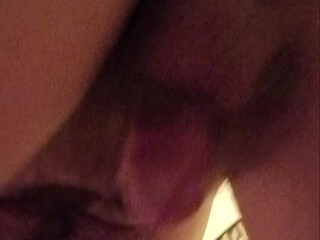 Get a good handle around me with your hand and take a good lick on that peachy rosey ass