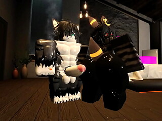 Breeding my Umbreon slut in Roblox