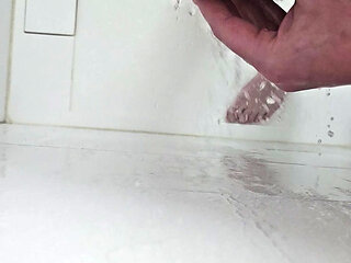 Waterstream cum hard in shower