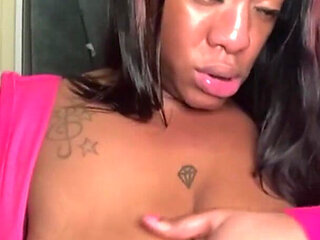 Ebony Slut Shaking Big Ass