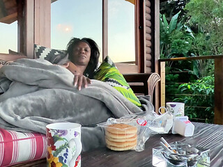 Wrapped in More Than a Blanket -just Kisses, Fucking, and Ocean Views