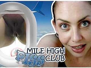 German Shameless Milf Joins High Mile Piss Club!