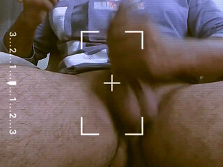 Indian College Student Strock His Cock Till Cum