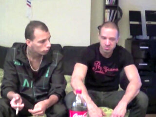 Fucked by scaly lad in jogging and sneaker