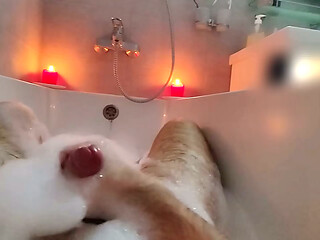 Covered in Foam &mdash_ A Quiet Bath Gets Intense