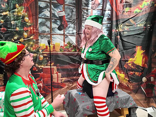 Naughty Elves on the Sex Toy Shelf Day 3
