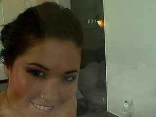 The round perfect ass of an asian slut