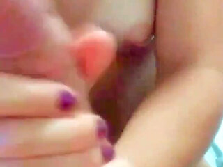 Handjob professional for April Bigass