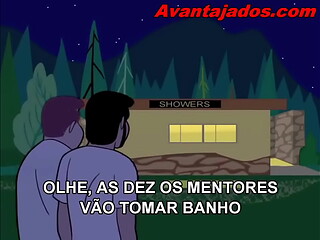 Universit&aacute_rios Curtem Orgia no Camping