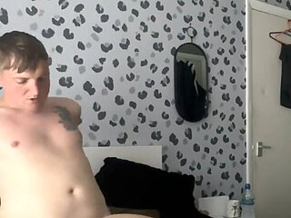 Daddys Teen Slut Milking His Cock