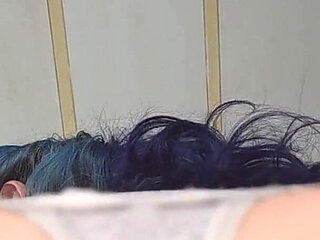 Strip Wrestling Match: Squished by Ass and Thighs