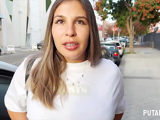 PutaLocura - Teen espa&ntilde_ola de enorme culo Zivanka es pillada en la calle por Torbe