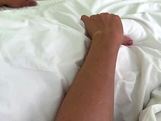 The stepmother confused her stepson with her husband after waking up and fucked her stepson for the first time