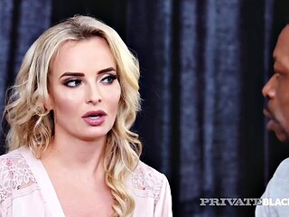 Black Cock Pounds Victoria Pures Pussy to Cumshot
