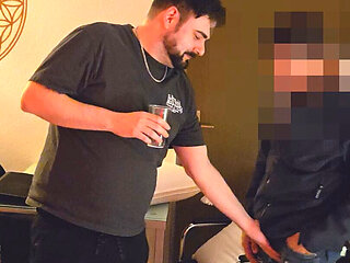 The Straight Married Janitor Is Sucked, Rimmed and Fingered During His Working Hours - 10th Visit -