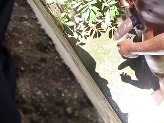 Hot Sunny Day Dick Massage Gone Wild