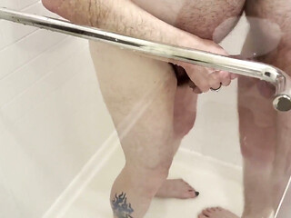 Daddy Bear Fucked by Sexy Ginger Bear in the Shower