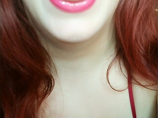 Open, Tongue Out, Flexing for Your Pleasure