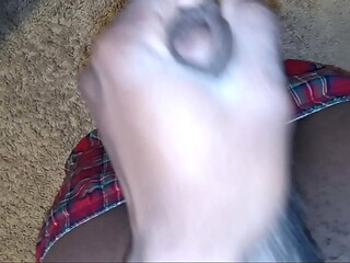 Dick stroke in a evening 1