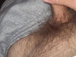 Playing with My Hairy Dick