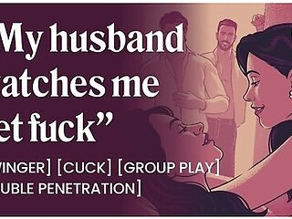 Fucked In Front Of My Husband At A Swingers Club [asmr Porn For Women] - Erotic Audio