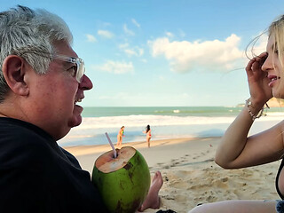 I ask a couple in the Caribbean for a coconut and screw the woman while the husband goes to get it.