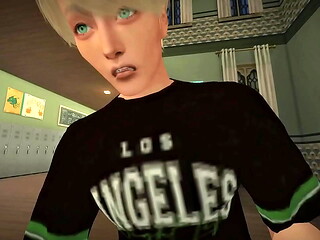 Fucking the blond playboy at the private school