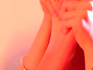 Fair-skinned, Tattooed Girls Rubbing and Licking Each Other's Little Feet.