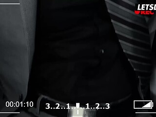 Curvy Latina Strips Topless While Deepthroating His Thick Cock