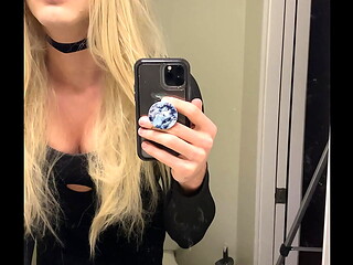 Sexy Blonde Trans Woman