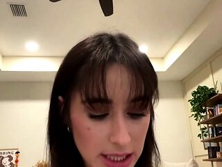 Hot amateur teen girl with big boobs toying pussy on cam