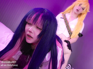 Panty & Stocking Part 2 - Cute Cowgirl Action