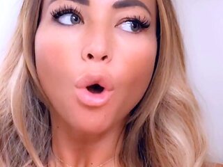 Beautiful blonde nanny and big boobed blonde MILF get pumped