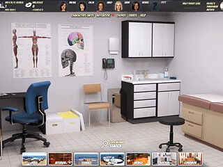 Cure My Addiction [v0.11.1] Part 9 Doctor Striptease - Best Handjob Ever.. by Loveskysan69