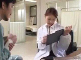 Female Doctor and Patient Play: Blowjob, Asian  Japanese Porn