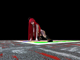Rias plays Twister