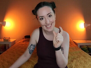 An Awkward SPH - Femdom POV With Verbal Humiliation, Hands Free Orgasm and Laughing - Full Video by Miss Faith Rae