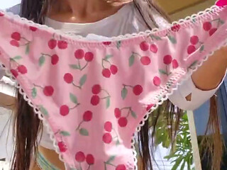 Panties Flashing and Beauty Fun with Me