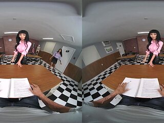 Threesome Passion: Two Asian Moms