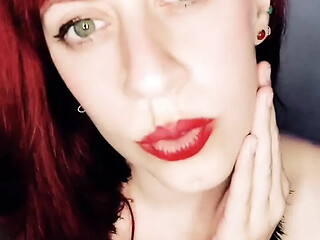Argentine pale redhead woman strips and gets fucked