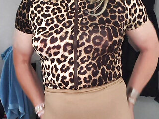 Holly in pantyhose