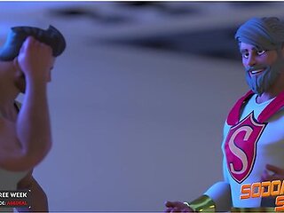 Sodomy Squad - Gay Superhero Battle Fucks Evil Stepbrother To Save Fucktropolis