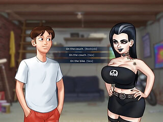 Summertime Saga V02014 Part 325 Wet Sex on the Sofa by Misskitty2k