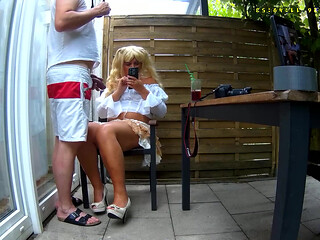 A Stepfather Makes His Stepdaughter Pose, Then Fucks Her and Makes Her Swallow the Semen.