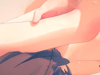 Yaoi - 2 Femboys Anal Sex in Doggy Style