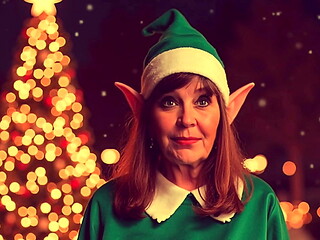 Granny Carmen Claus: My Favorite Christmas Fuck &amp_ Creampie