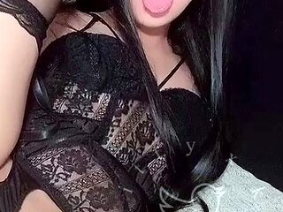 Amateur asian teen licks ass and sucks cock
