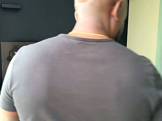 Cuckold: anal and cleaning humiliation for boyfriend. 258