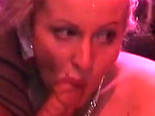 Blonde Babe Throbbing Cock Deepthroat Dripping Cum Orgy